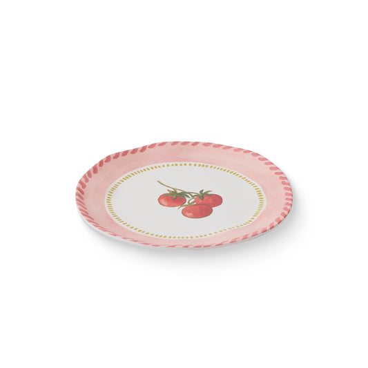 Fiesta Tomato Melamine Plate Small