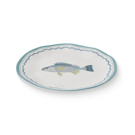 La Mer Fish Melamine Plate Large