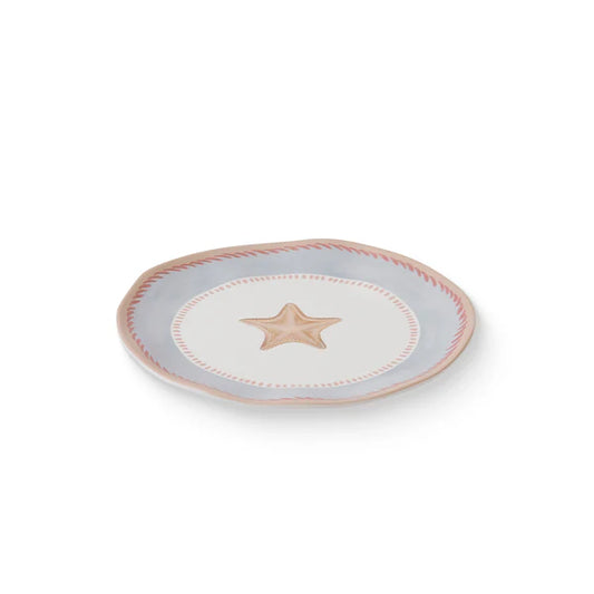 La Mer Starfish Melamine Plate Small