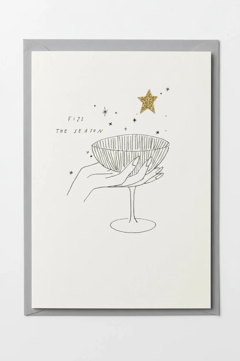 Fizz the Season Holiday Card