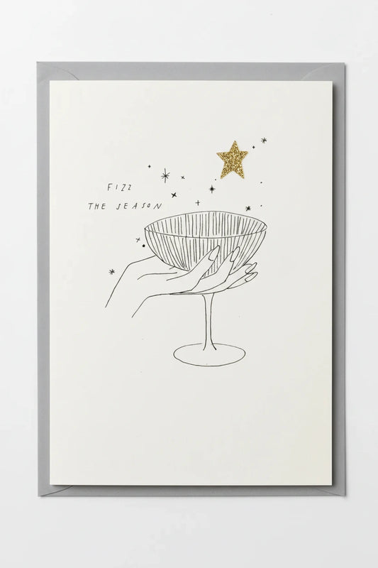 Fizz the Season Holiday Card