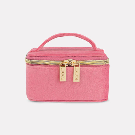 Jewellery Cube - Luxe Velvet Coral