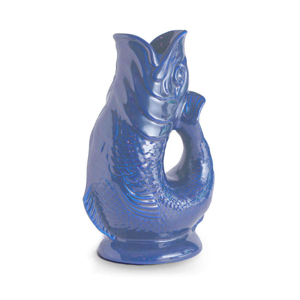 Wade Fish Jug Cobalt