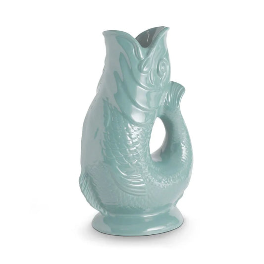 Wade Fish Jug - Eau De Nil