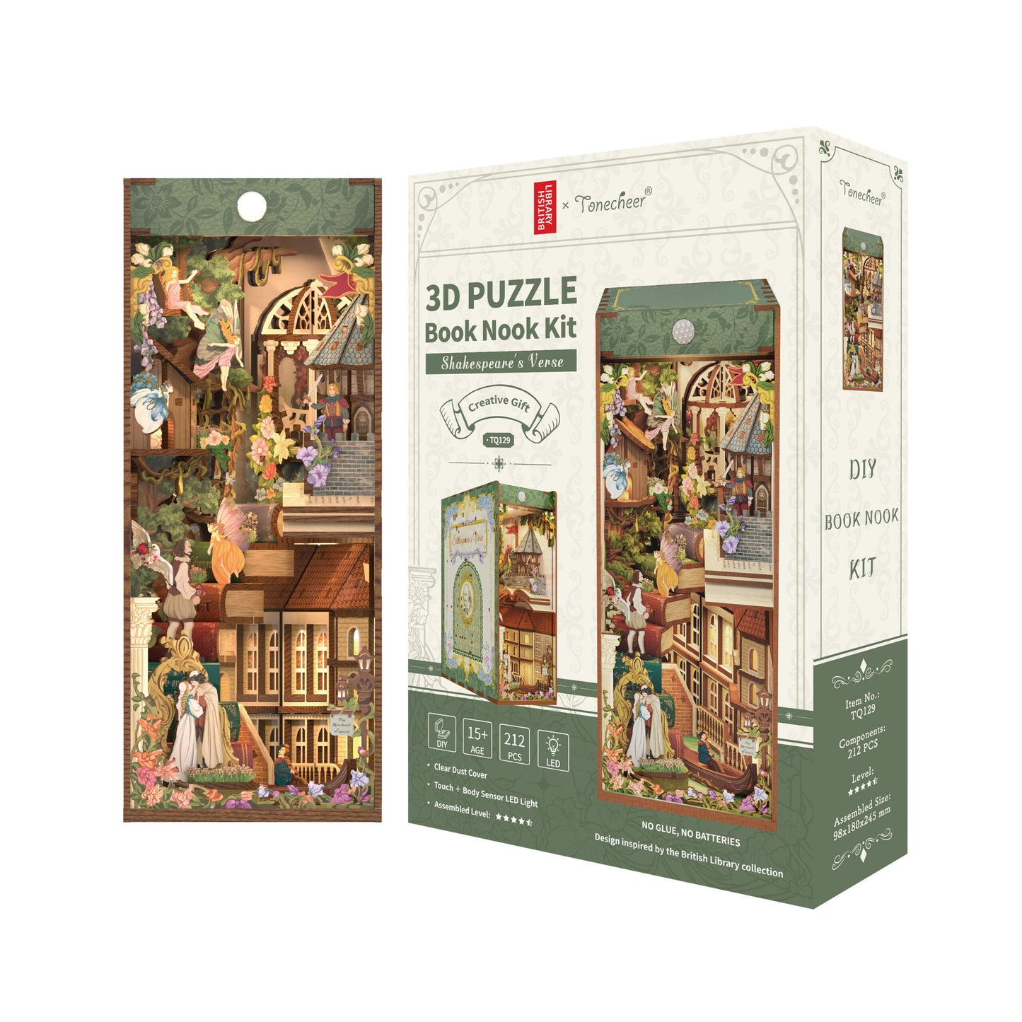 Shakespeare's Verse Book Nook Kit