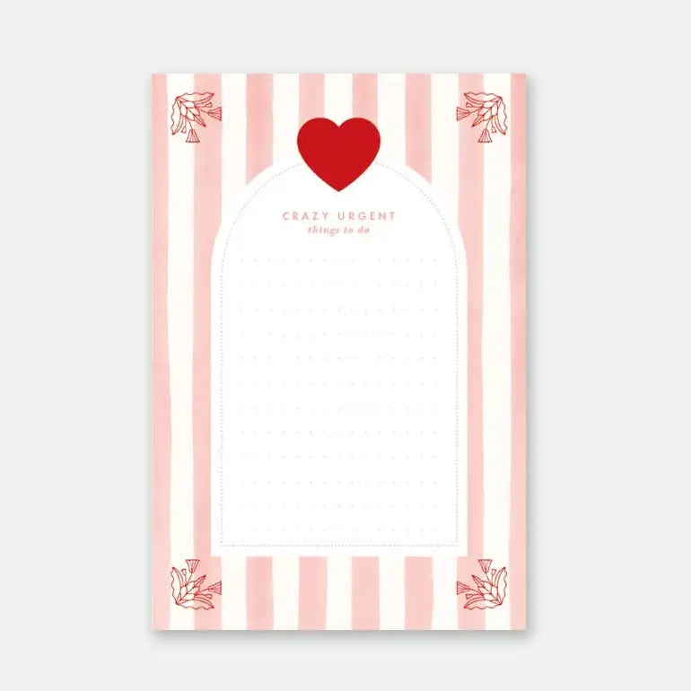 Pink Stripes - Notepad