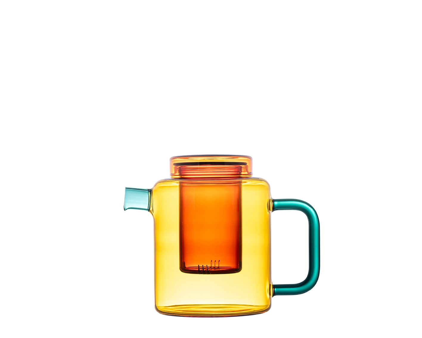 Chá Pot – Teal and Toffee