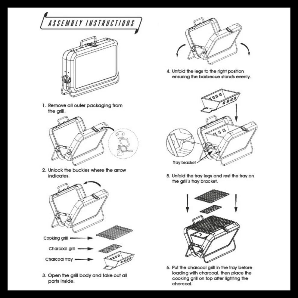 Portable Barbecue - Small