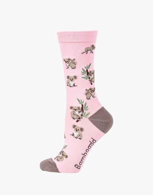 Womens Koala Bamboo Sock