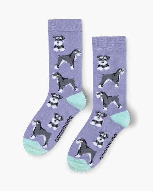 Schnauzer Bamboo Socks