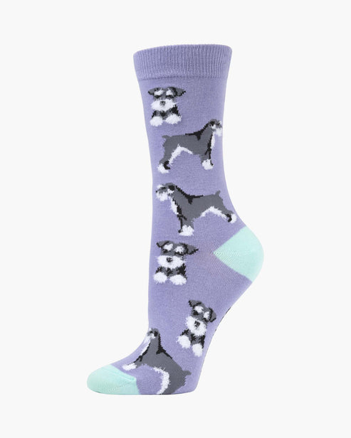 Schnauzer Bamboo Socks