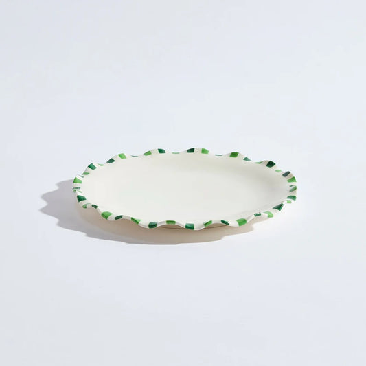 Cabana Dinner Plate Green