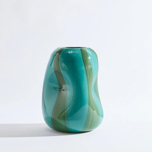 Candy Large Teal Vase