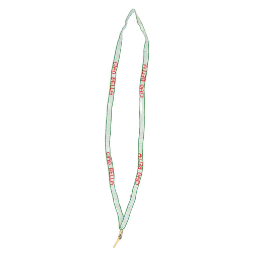 Beaded Lanyard Green