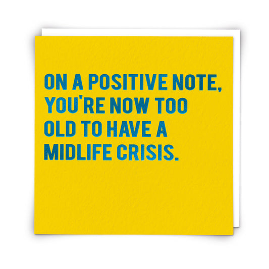 Positive Greeting Card