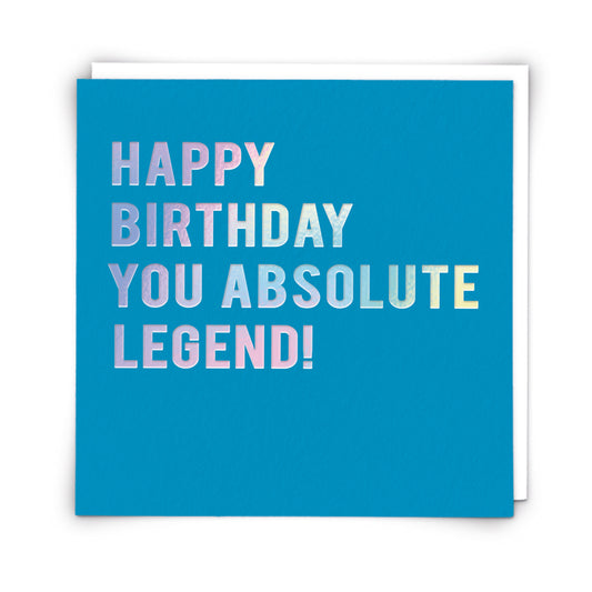 Birthday Legend Greeting Card
