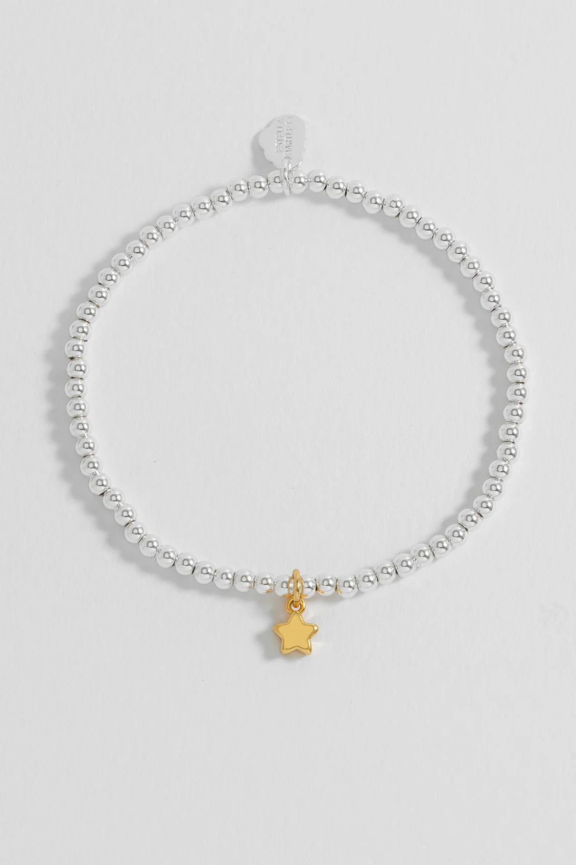 Sienna Beaded Puffy Star Charm Bracelet