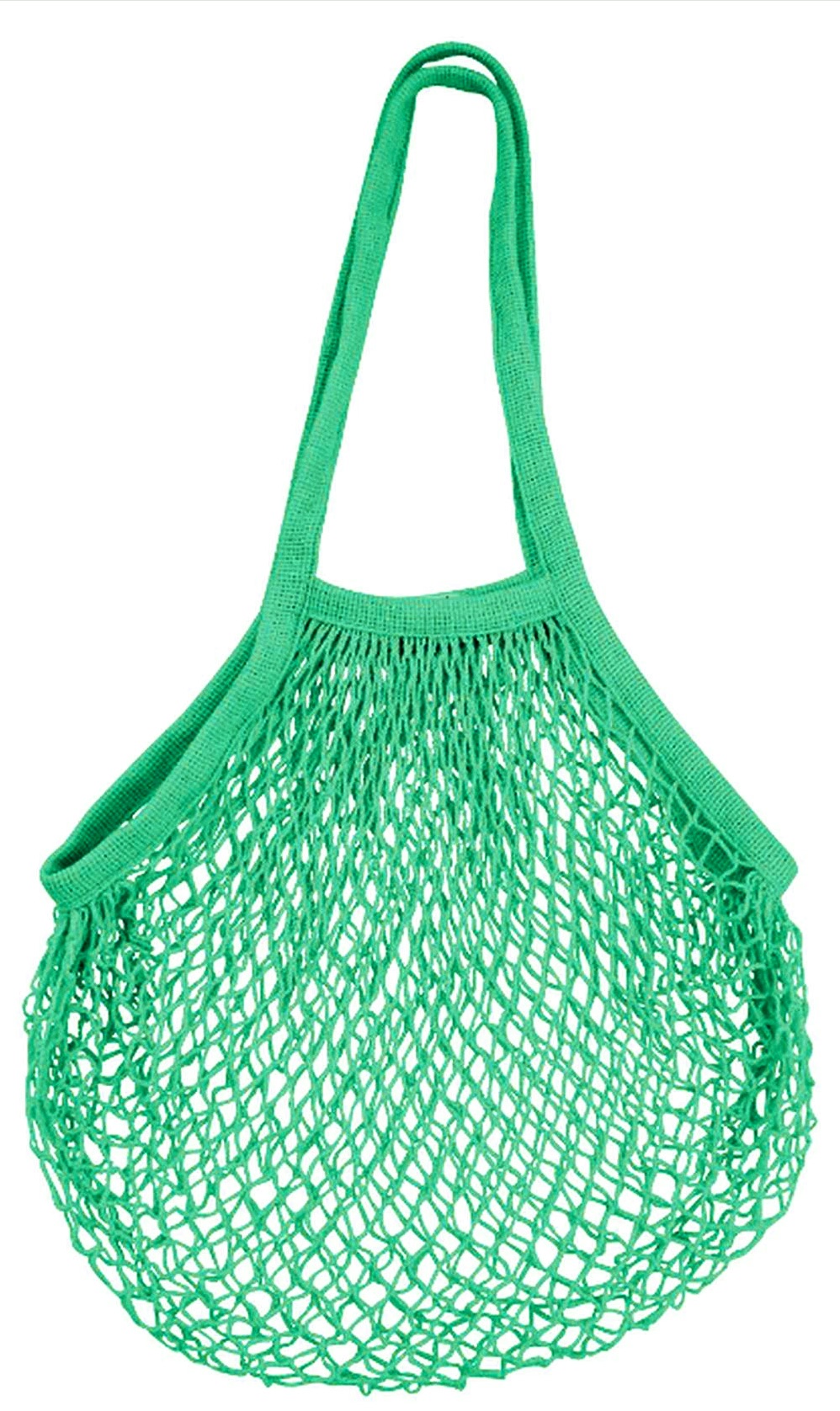 Classic French Style Shopping Bag - Green