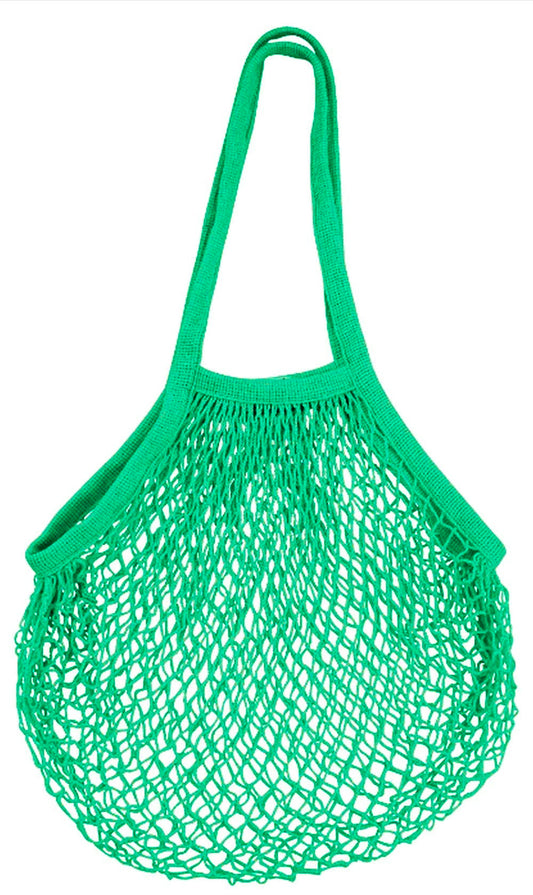 Classic French Style Shopping Bag - Green