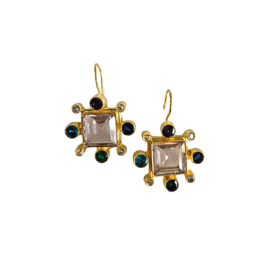 Statement Gem Earring