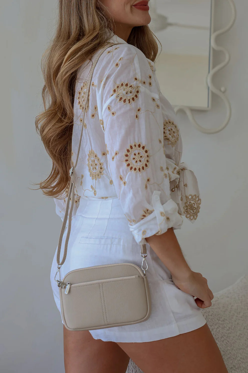 Mobile Pocket Zip Bag Sand