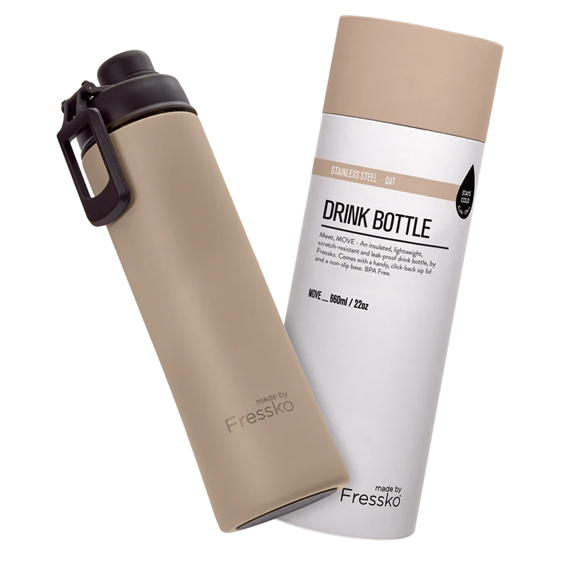 Move 660ml Sip Flask Oat