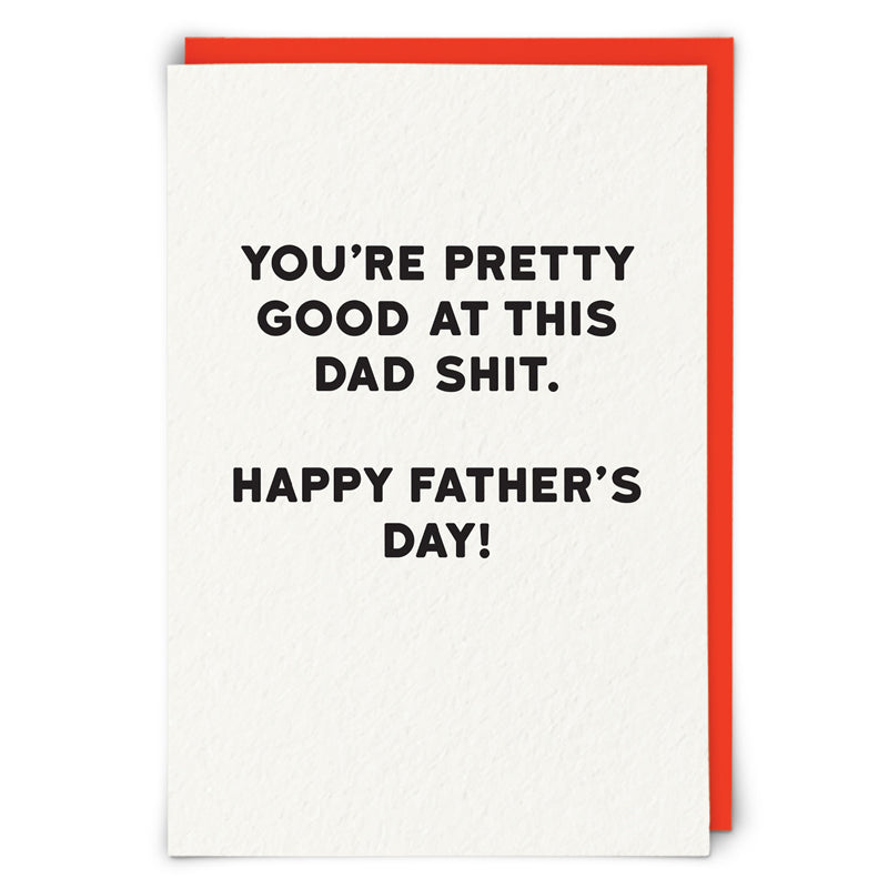 Dad Shit - Greeting Card