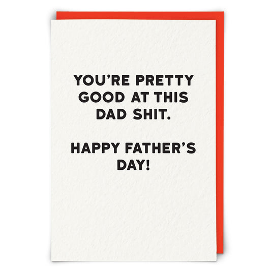Dad Shit - Greeting Card