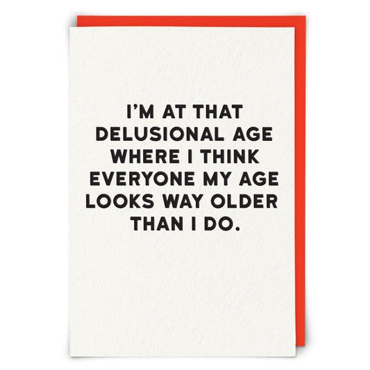 Delusional - Greeting Card