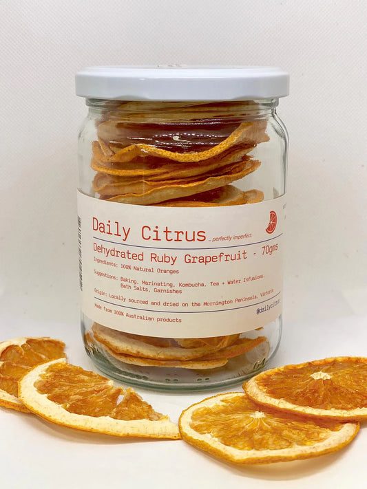 Dehydrated Ruby Grapefruit