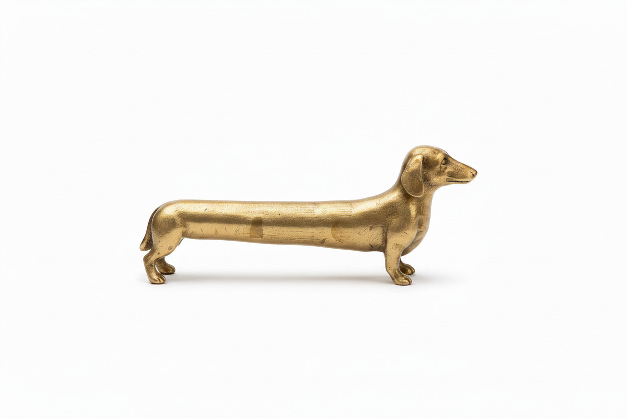 Miniature Dachshound Figurine