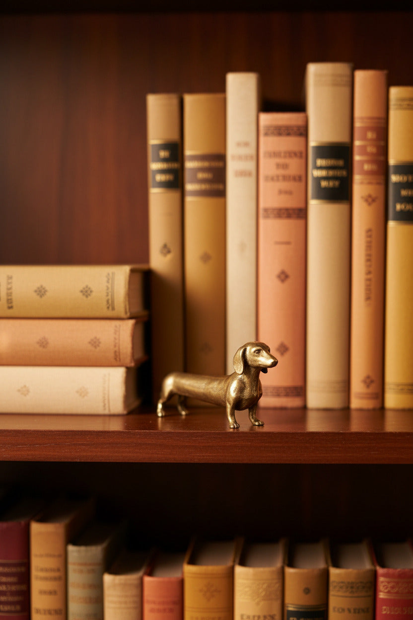 Miniature Dachshound Figurine