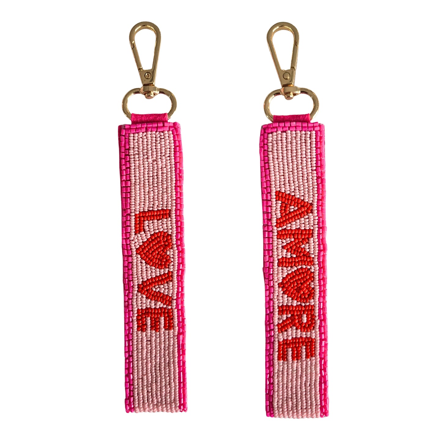 Amore Love Beaded Keychain
