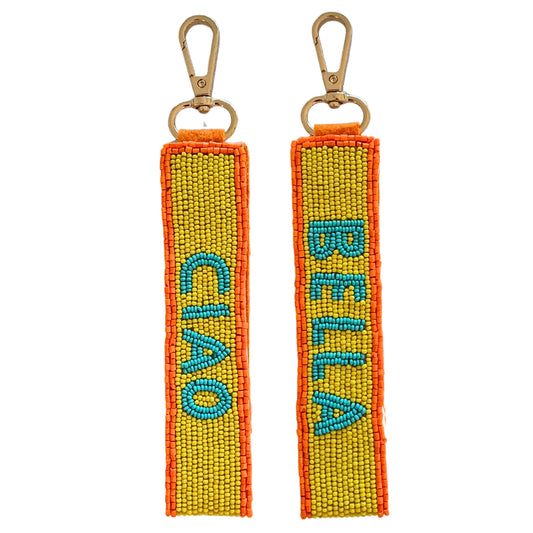 Ciao Bella Beaded Keychain