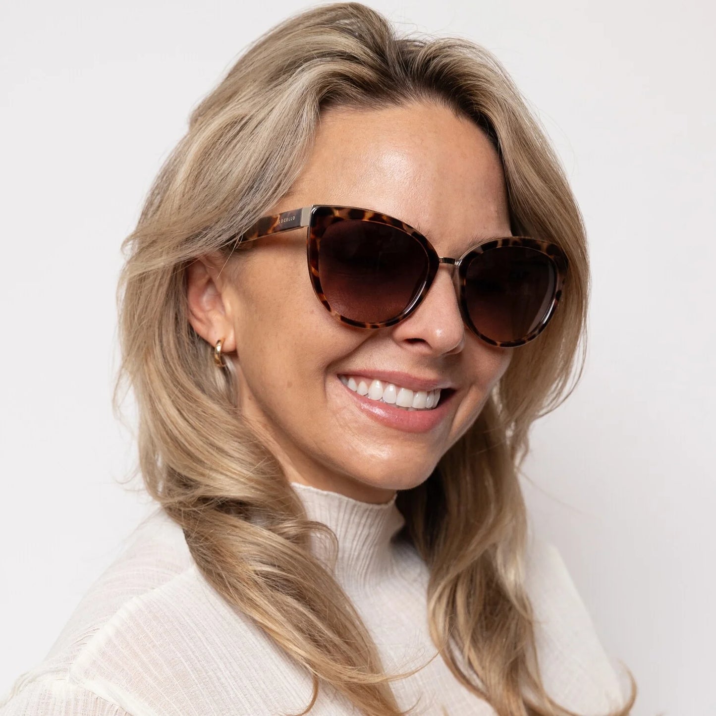 Paris - Tortoiseshell Gold Brown Sunglasses