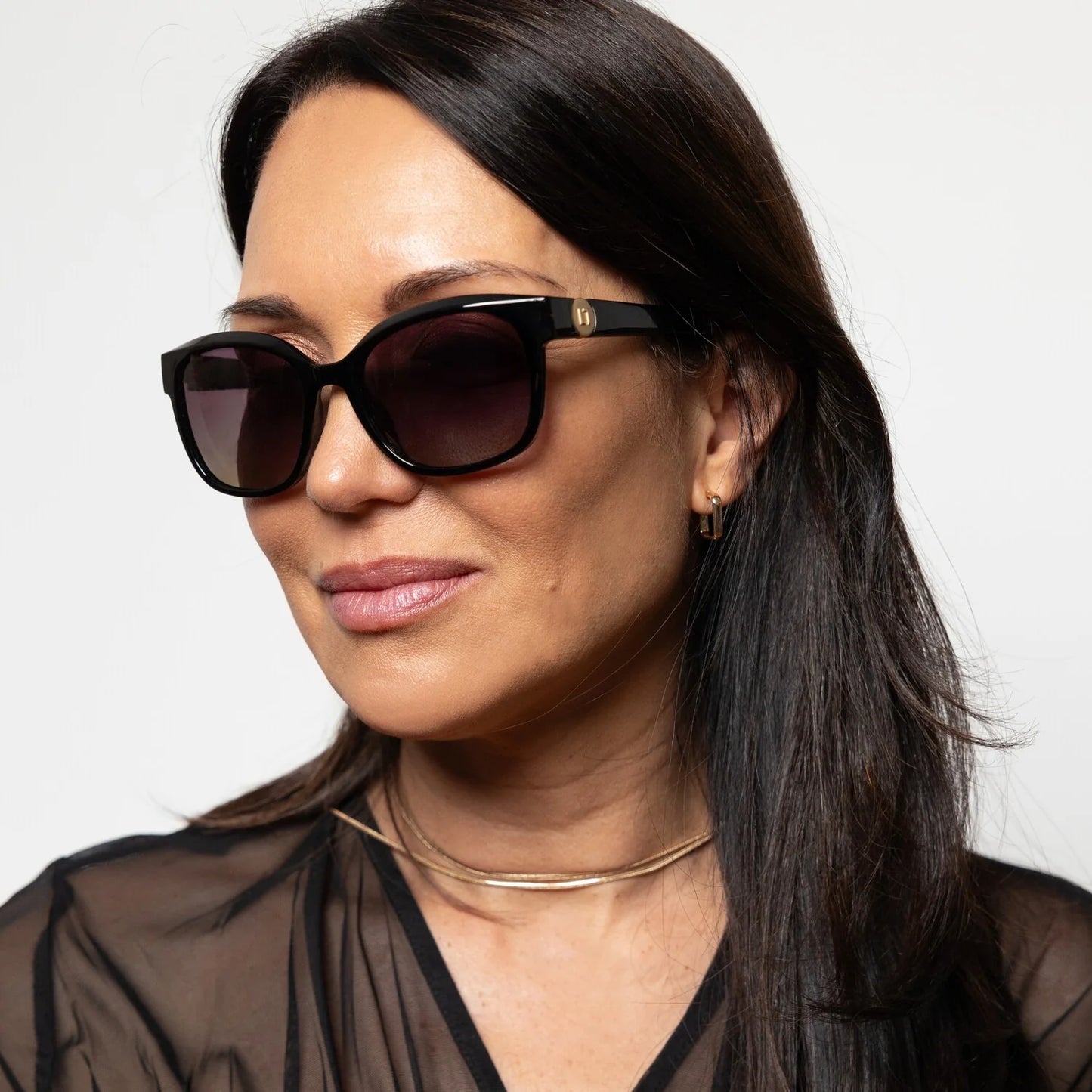 Harmony - Black & Gold Sunglasses