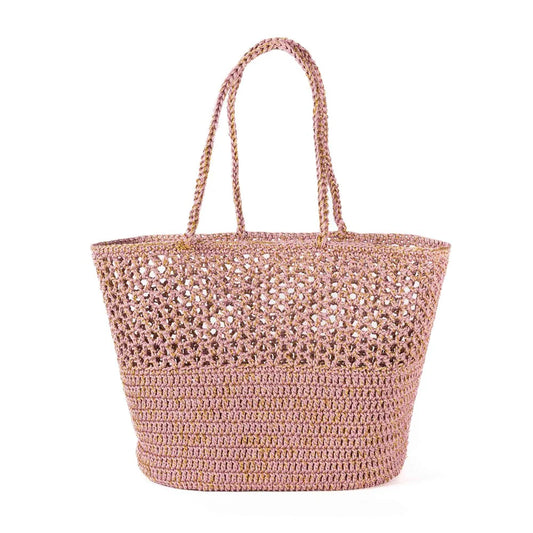 ROMY Rose Gold - Crochet Basket