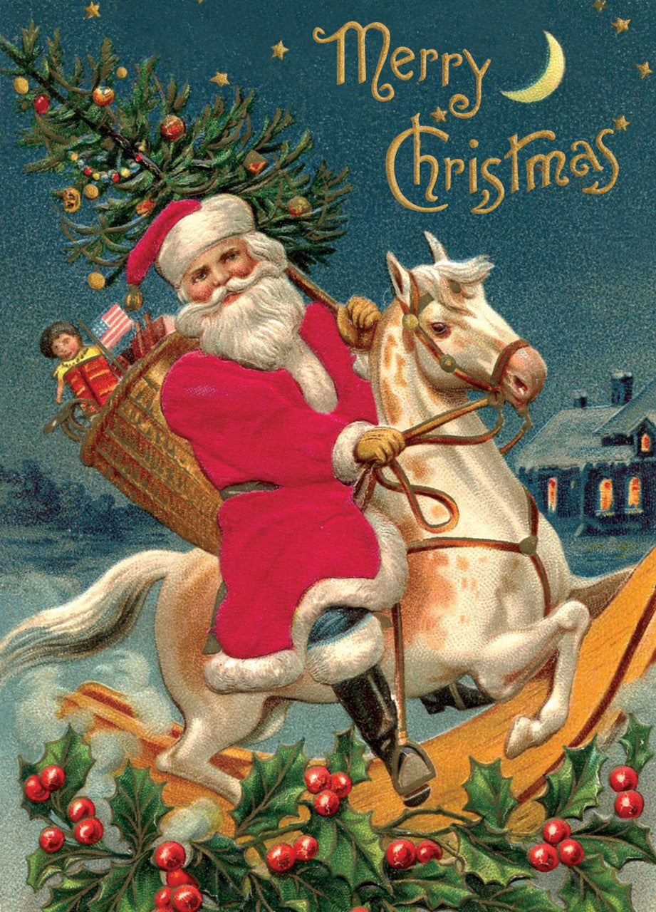 Santa Rocking Horse