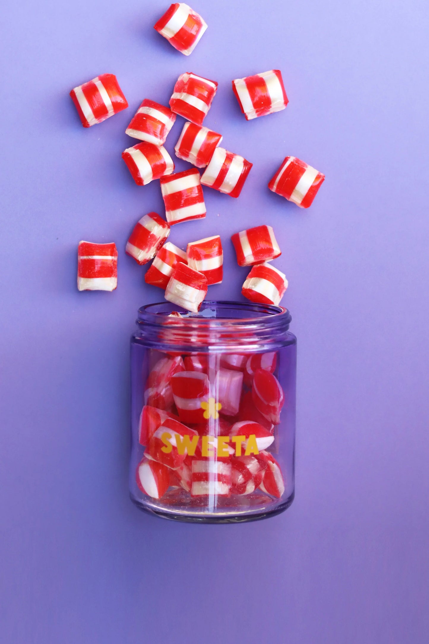 Boiled Sweets - Raspberry Humbugs