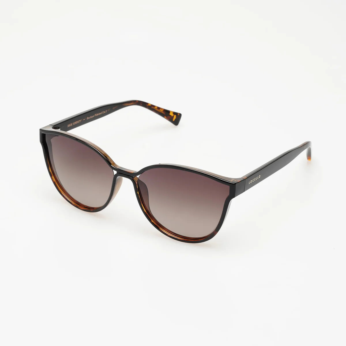 Serenity - Ombre Tortoiseshell Brown Sunglasses