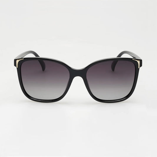 Leticia II - Black Shimmer Sunglasses