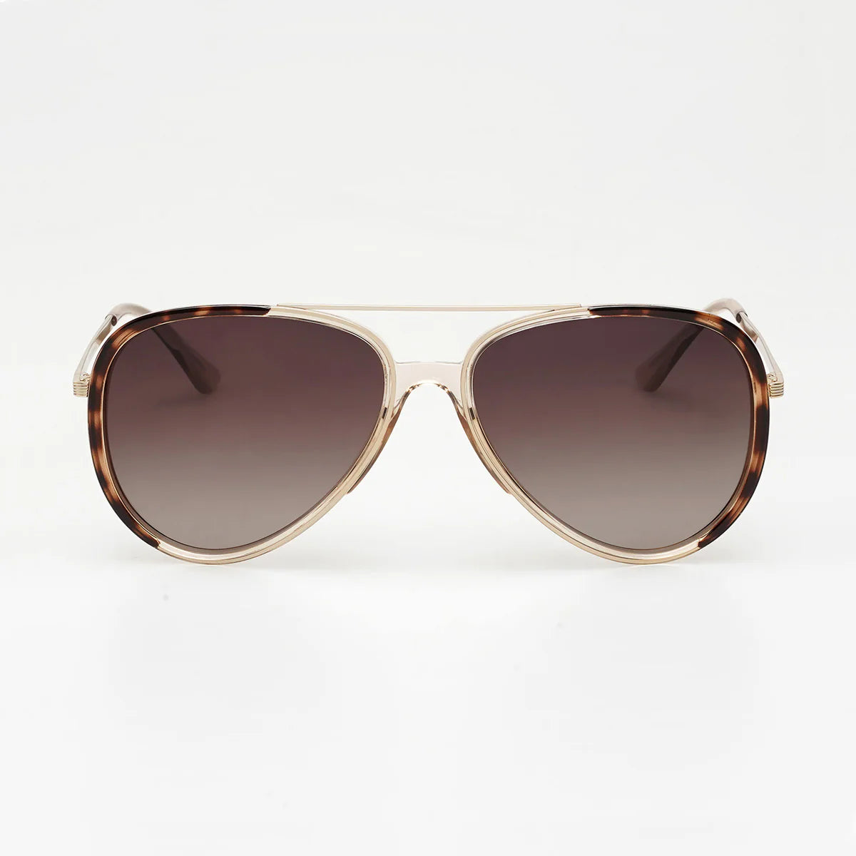 Lexie Tortoiseshell - Gold Brown Sunglasses