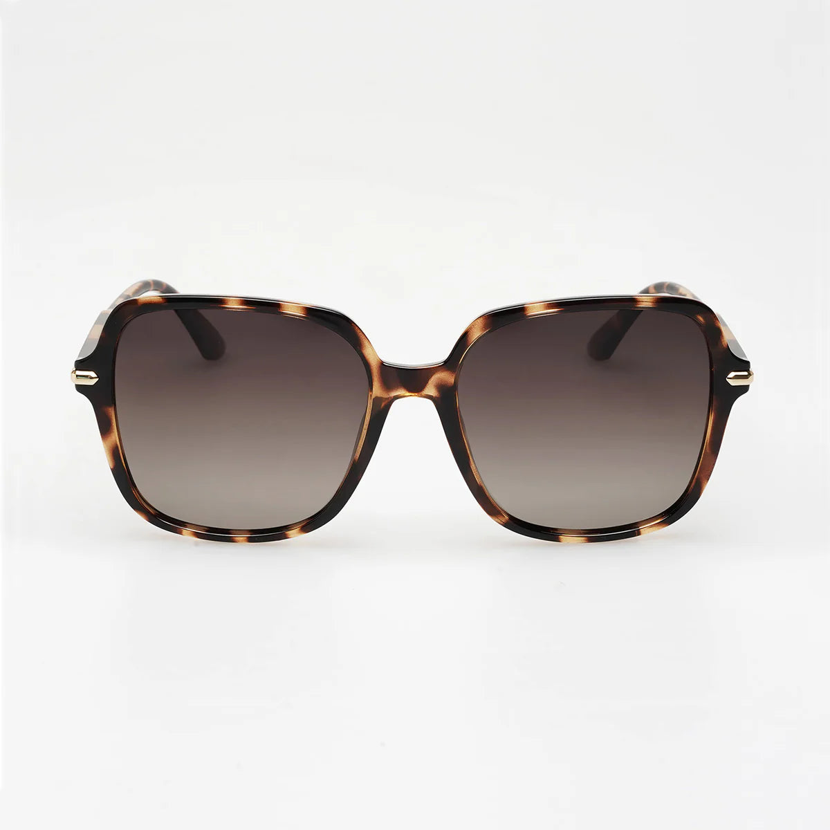 Desi - Tortoiseshell Brown Sunglasses
