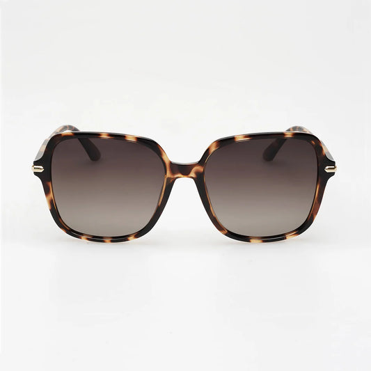 Desi - Tortoiseshell Brown Sunglasses