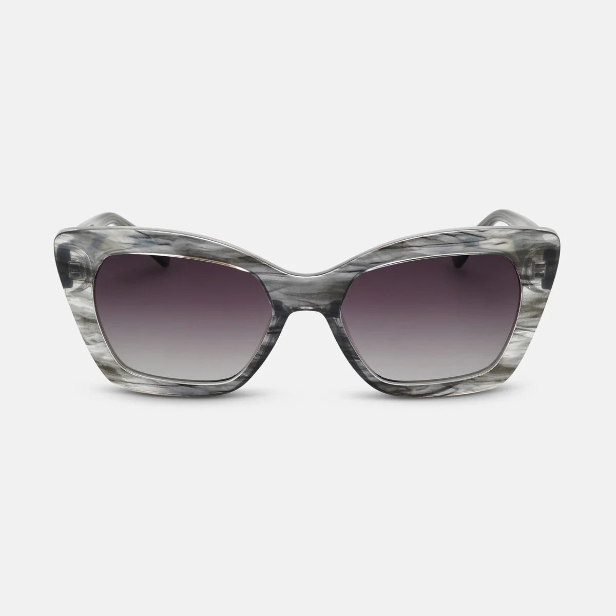 Layla - Grey Mosaic Smoke Sunglasses