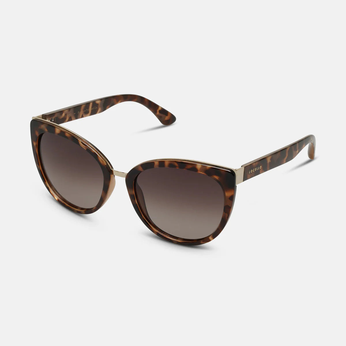 Paris - Tortoiseshell Gold Brown Sunglasses