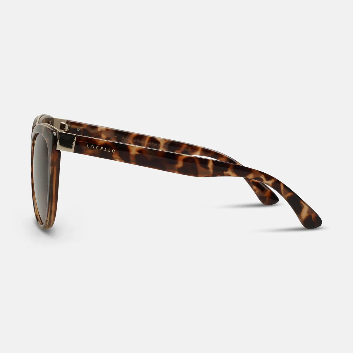 Paris - Tortoiseshell Gold Brown Sunglasses