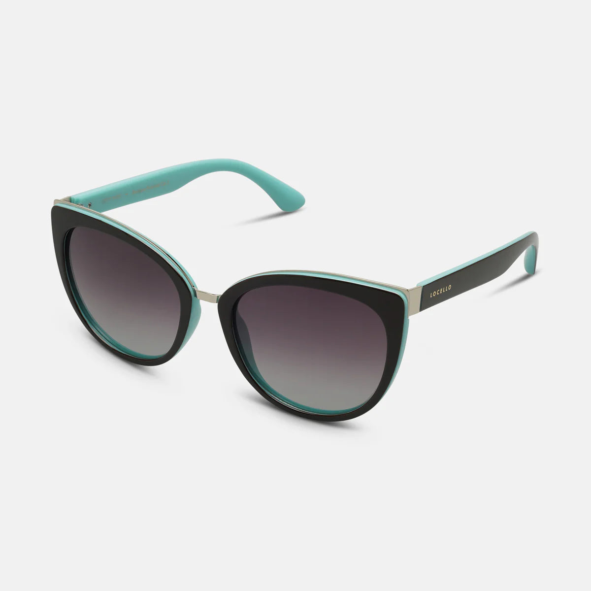 Paris - Black & Blue Sunglasses