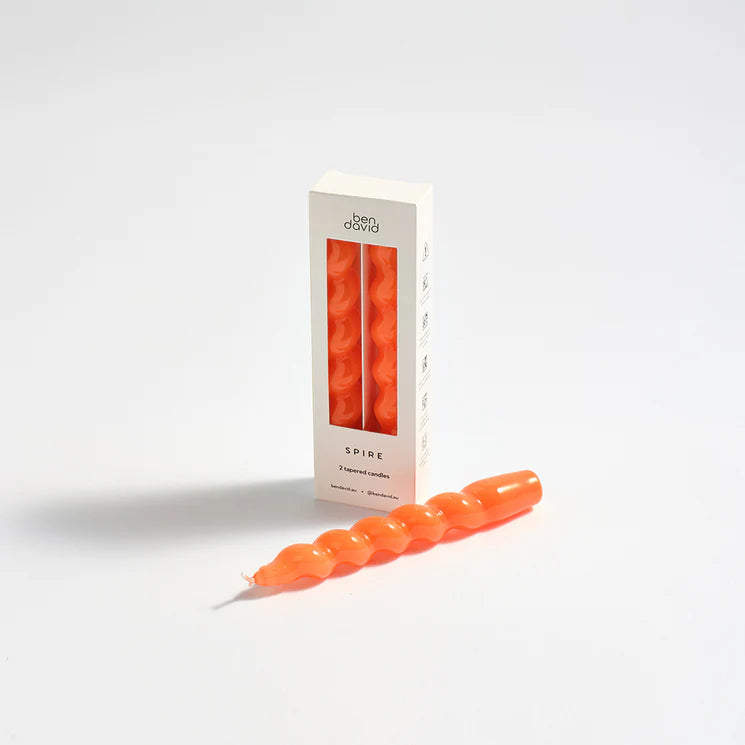 Spire Candle Sticks Mandarin