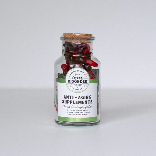 Anti-Aging Supplements - Jar of Lollies